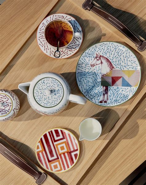 hermès tea set